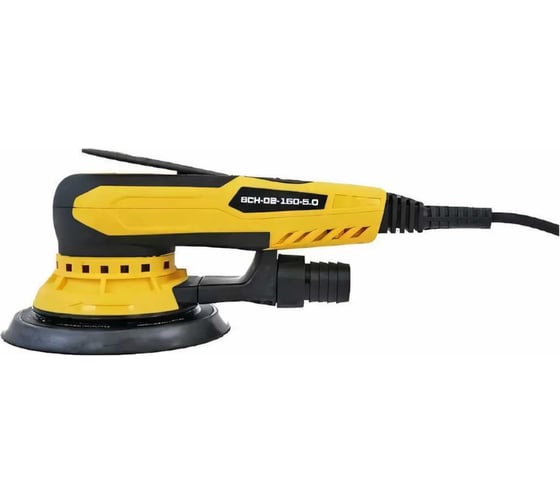 Изображение товара Ручная шлифовальная машинка SCHTAER 220 В/50 Гц, 350 Вт, эксцентрик 5.0 мм SCH-02-150-5.0