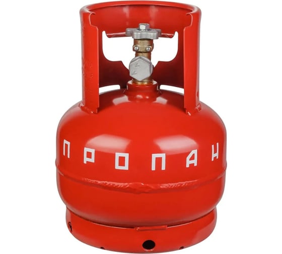 Изображение товара Баллон газовый 5 л, вентиль NOVOGAZ 00000000005