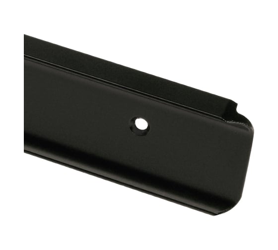 Изображение товара Планка для столешниц MF Европа 38 мм 1516 600 мм угловая черная 10572v