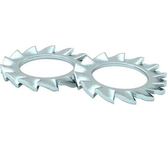Изображение товара Зубчатая шайба Система КМ М8 DIN 6798 A, упаковка 200 шт. SHZ8