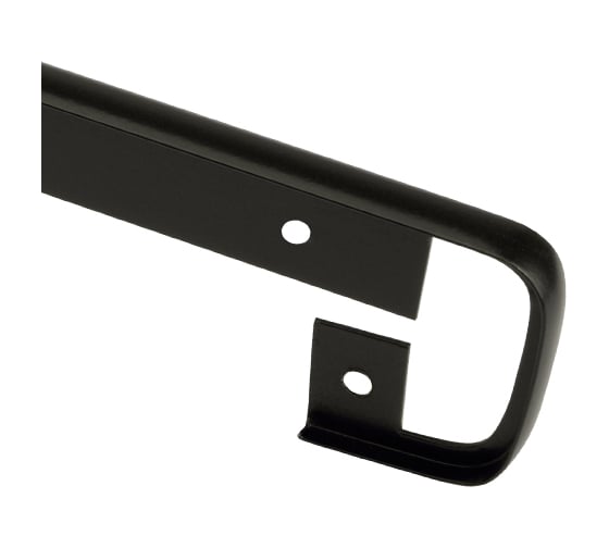 Изображение товара Планка для столешниц MF Европа 38 мм 1517/1 600 мм щелевая черная 10571v