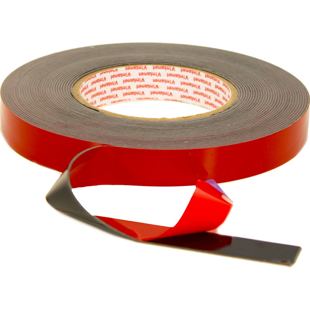 Изображение товара Автомобильная двусторонняя акриловая лента VINTANET VN1110 19 мм 11 м черная