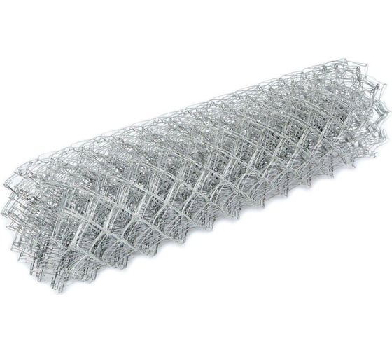 Изображение товара Сетка Рабица оцинкованная Кордленд 1,4 мм, ячейка 25x25 мм, 1,5x10 м RAB-00011