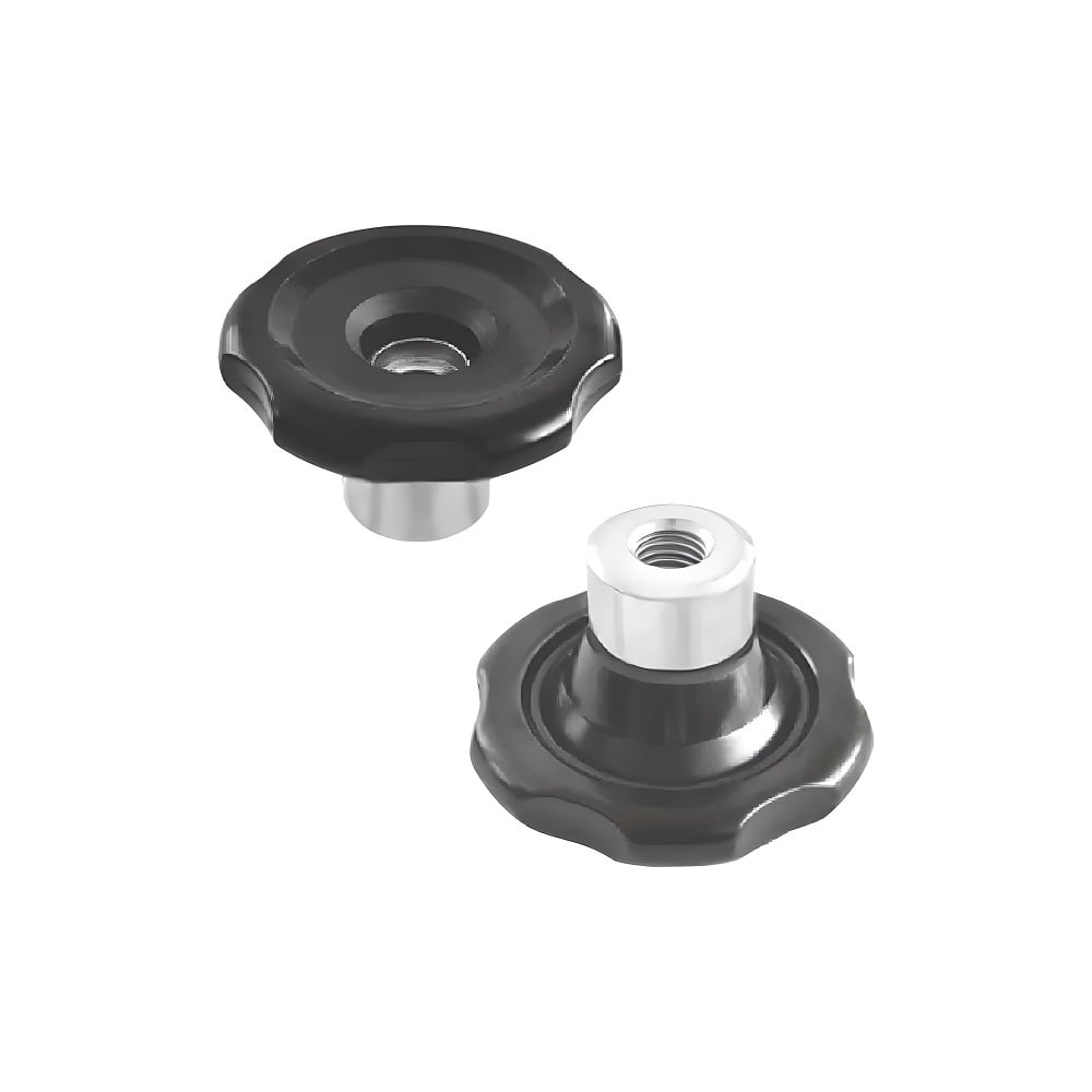 Изображение товара Звездообразная ручка со сквозной резьбой EMES BTVBB102030