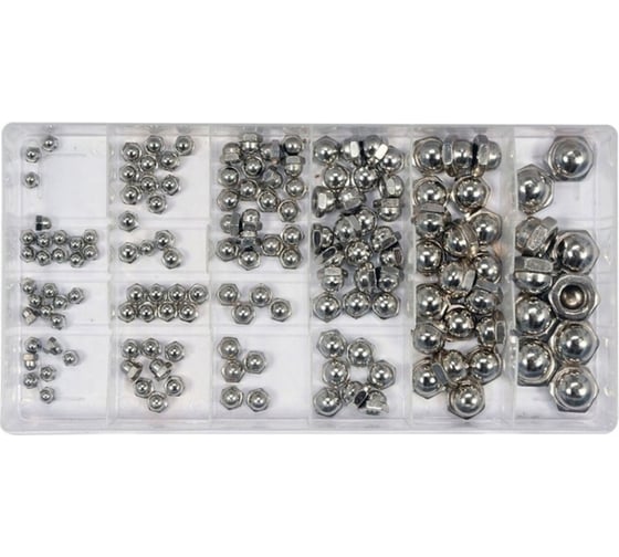 Изображение товара Набор колпачковых гаек YATO 150 шт. YT-06775