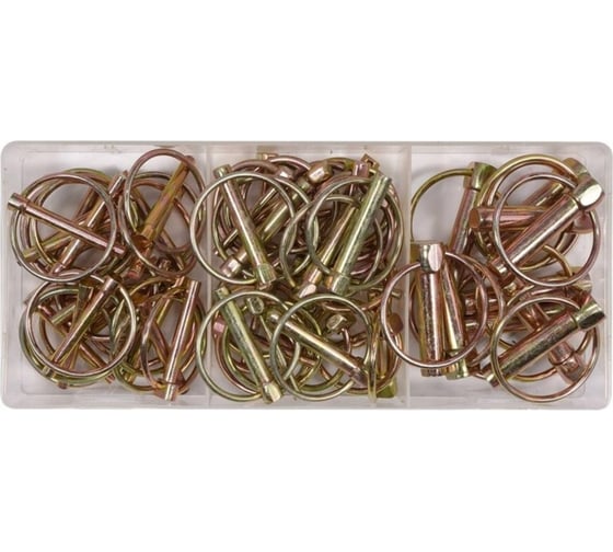 Изображение товара Набор шплинтов с кольцом YATO 50 шт. YT-06787