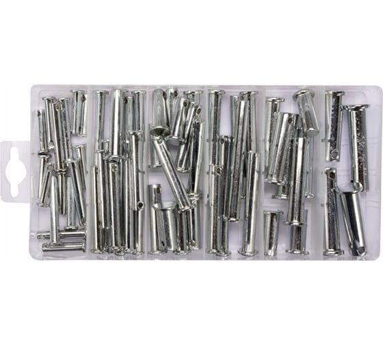 Изображение товара Набор штифтов с отверстиями под шплинт YATO 60 пр. YT-06786