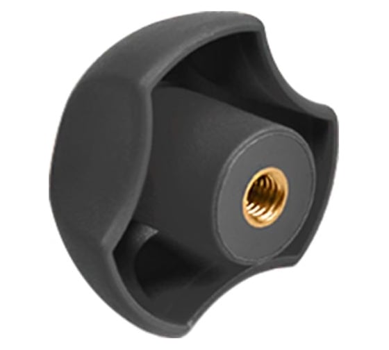 Изображение товара Треугольная ручка с резьбовой втулкой EMES PYBP6316