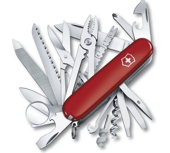 Изображение товара Швейцарский нож красный Victorinox SwissChamp 1.6795