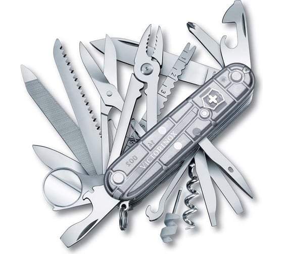 Изображение товара Швейцарский нож серебристый Victorinox SwissChamp 1.6794.T7