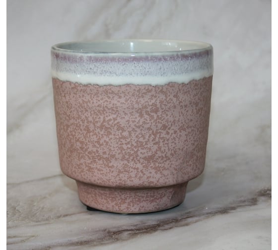 Изображение товара Кашпо Scheurich Kübel Bolia rosé керамика, диам. 105 мм, высота 10 см, розовое 063074