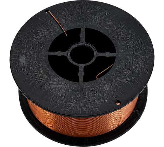 Изображение товара Проволока сварочная омедненная ER-70S-6 (1 кг; 1 мм) Кратон 1 19 02 006