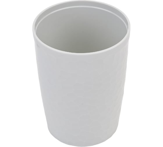 Изображение товара Стаканчик для ванной IDILAND "Tule" 350мл, светло-серый 221304121/03