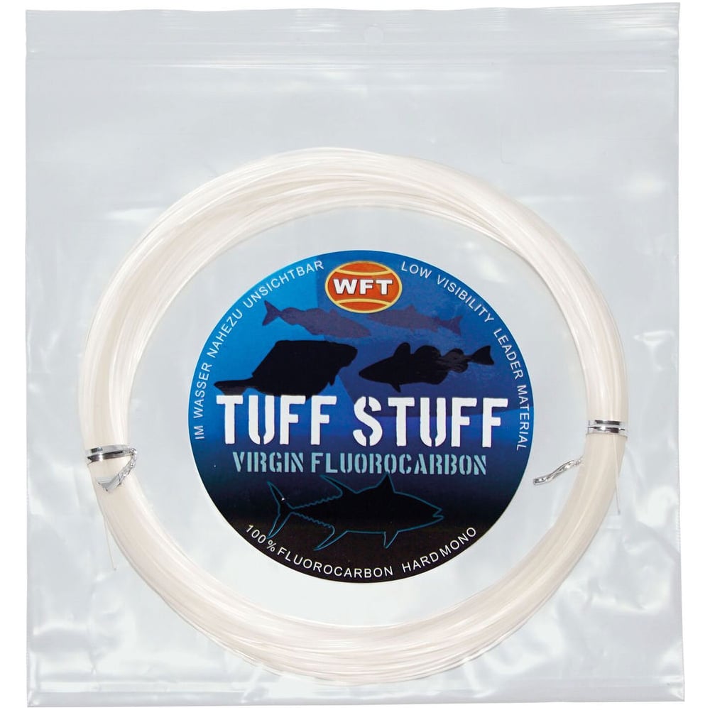Изображение товара Монофильная леска WFT KG TUFF STUFF FLUOROCARBON 050/040