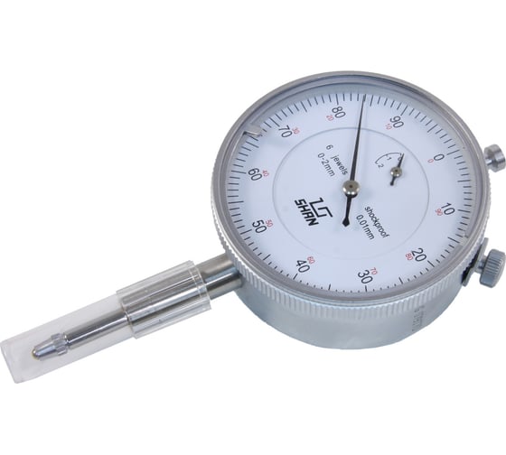 Изображение товара Индикатор часового типа без ушка 0-2 0.01 SHAN 123770