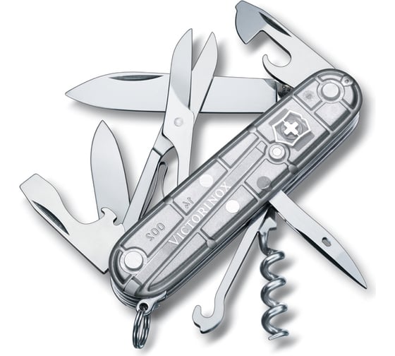 Изображение товара Швейцарский нож Victorinox Climber 1.3703.T7 серебристый