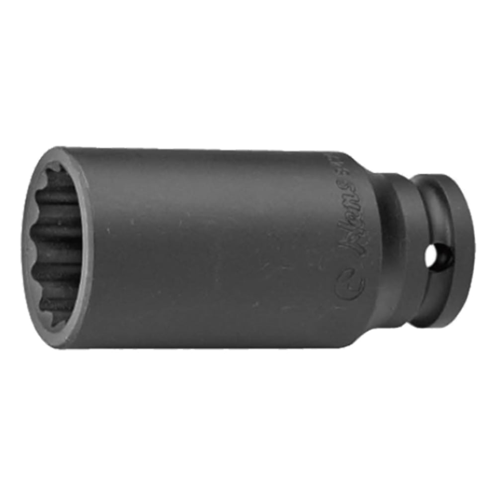 Изображение товара Головка ударная длинная 12-гранная 30 мм 1/2 дюйма HANS 84302M30