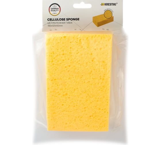 Изображение товара Целлюлозная губка 3D Krestiki 95х120х50 мм 00-00001812