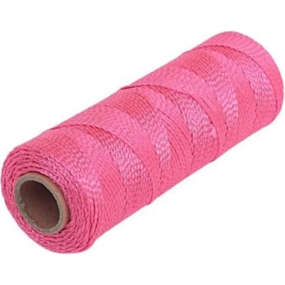 фото Флуоресцентный розовый шнур для кладки кирпича goldblatt