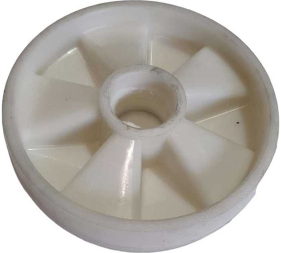 Изображение товара Колесо для гидравлической тележки 200х20хS50 мм, (Nylon) б/подшипника WILMART 325(200)nyl