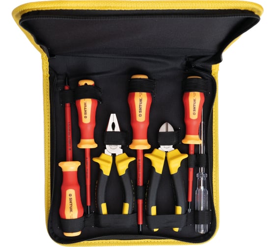 Изображение товара Набор диэлектрических инструментов №4 SHTOK 07204