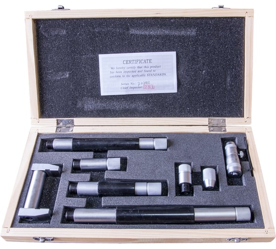 Изображение товара Микрометрический нутромер НМ 50-600 0.01 SHAN 136306