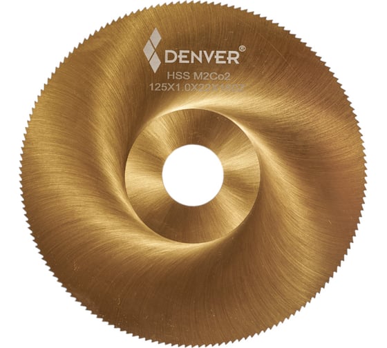 Изображение товара Диск HSS 125x1x22 мм, Z=160, DMOo5 material M2CO2 TIN ООО Галифакс 2125001