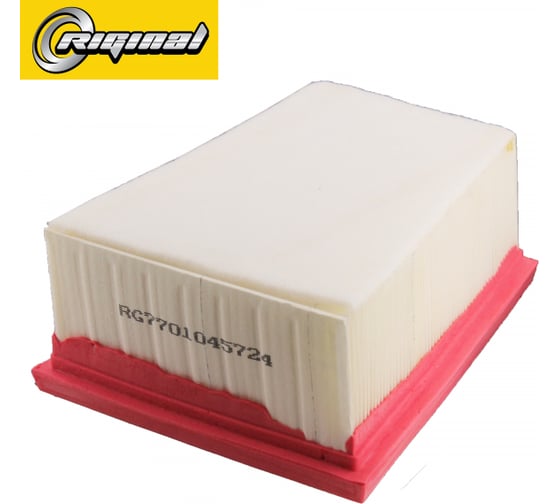 Изображение товара Фильтр воздушный Riginal RENAULT LOGAN/MEGANE/LAGUNA/CLIO II/OPEL VIVARO/LADA LARGUS Riginal RG7701045724