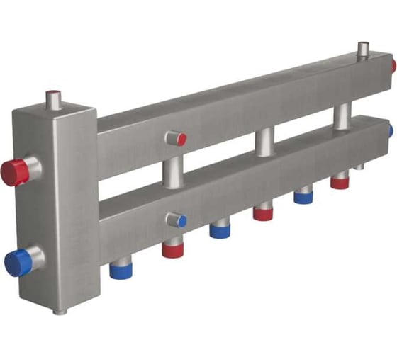 Изображение товара ГРУ+КМГ RISPA 60-5ВН нерж 304 с 3-мя кронштейнами ГРУ+КМГ 60-5ВН НЕРЖ. GRUKMG605VNAISI