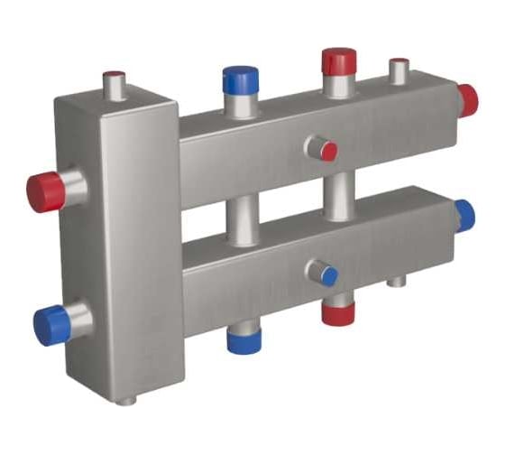 Изображение товара ГРУ+КМГ RISPA 60-3ВУ нерж 304 с 3-мя кронштейнами ГРУ+КМГ 60-3ВУ НЕРЖ. GRUKMG603VUAISI