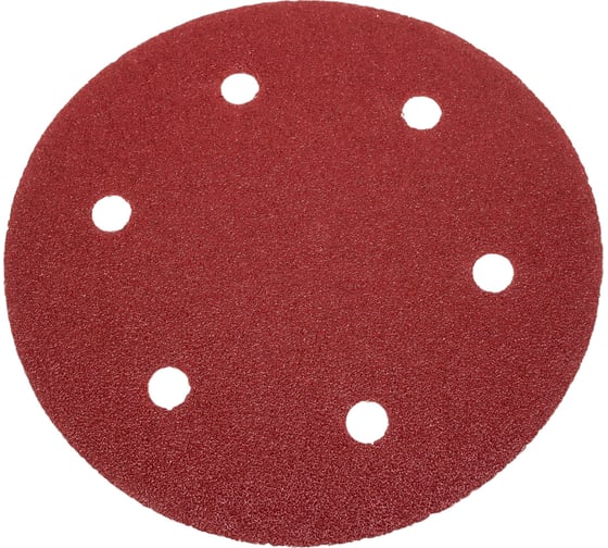 Изображение товара Круг шлифовальный (5 шт; 225 мм; P40; 6 отверстий) АЯ-ТЕХ 4673729815123