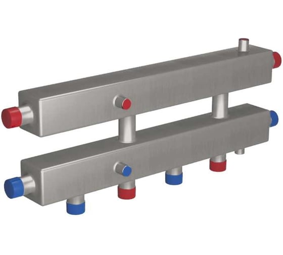 Изображение товара КМГ60-3ВН RISPA нерж 304 с 2-мя кронштейнами КМГ60-3ВН НЕРЖ. KMG603VNAISI