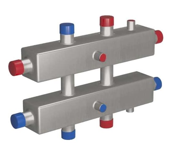 Изображение товара КМГ60-3ВУ RISPA нерж 304 с 2-мя кронштейнами КМГ60-3ВУ НЕРЖ. KMG603VUAISI