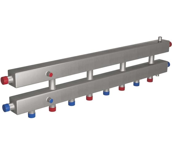 Изображение товара КМГ60-5ВН RISPA нерж 304 с 2-мя кронштейнами КМГ60-5ВН НЕРЖ. KMG605VNAISI