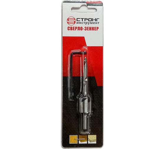 Изображение товара Сверло-зенкер по дереву 4.8 мм Strong СTC-05300048