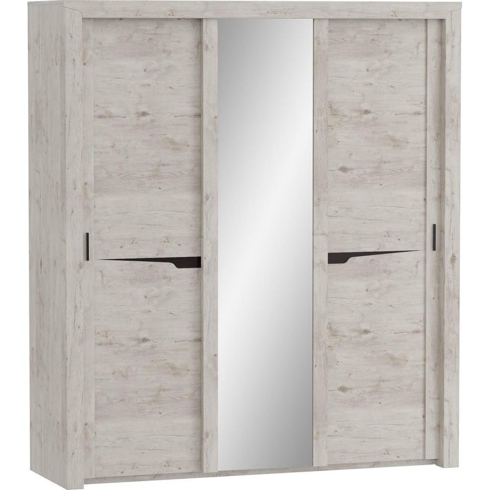 Изображение товара Шкаф Мебельград Соренто для спальни с раздвижными дверями 3 двери дуб бонифаций