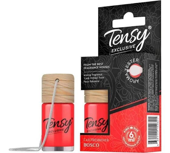 Изображение товара Ароматизатор Tensy бутылочка с дер.крыжкой эксклюзив sholk (шелк) с пробником TB-26