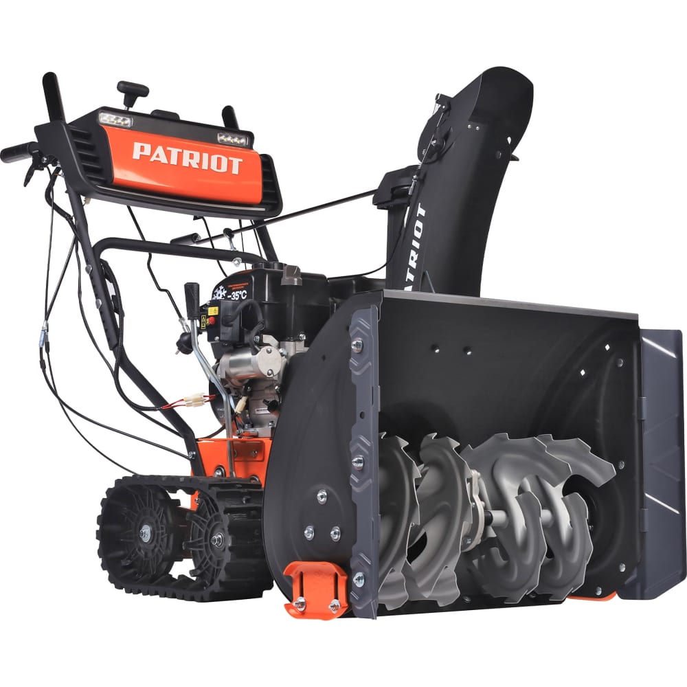 Снегоуборщик Patriot снегоуборщик бензиновый patriot pro 750 7 8 л с 66х53 см скорость 6 вперед 2 назад ручной электрический стартер