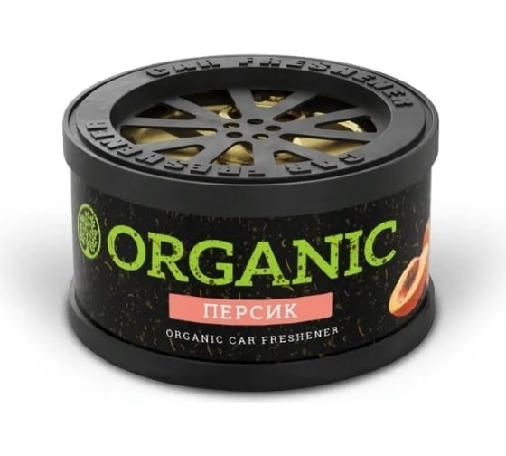 Изображение товара Ароматизатор Tensy органик сухой в банке персик органик с пробником TO-01