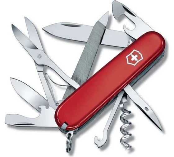 Изображение товара Швейцарский нож Victorinox Mountaineer красный 1.3743