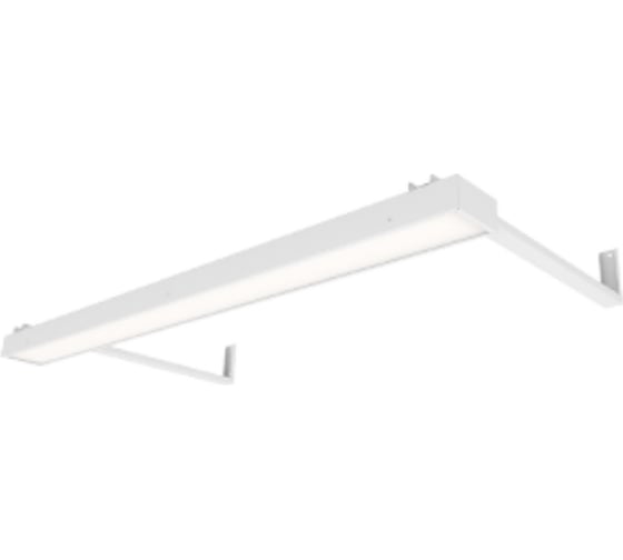 Изображение товара Светодиодный светильник VARTON e220 для школьных досок, 18 вт, 4000 k, ip40, 1200x100x50 мм, с опаловым рассеивателем, V1-E0-00270-60OP0-4001840