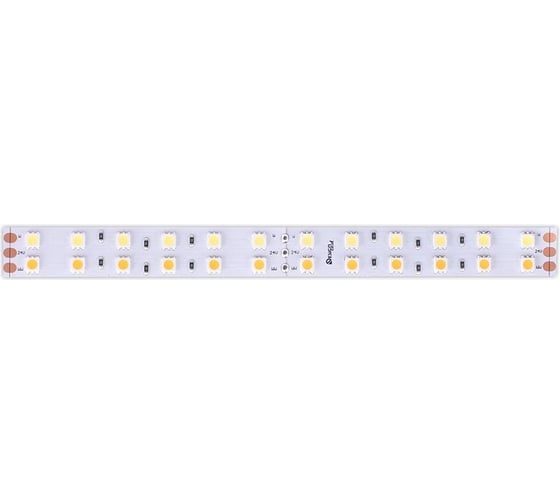 Изображение товара Светодиодная лента DesignLed 2x DSG 5050 RGB+WW 120L-V24-IP33, RGB+3000K, 600 LED, 28,8 W/m, LUX DSG5120-24-RGB+WW-33