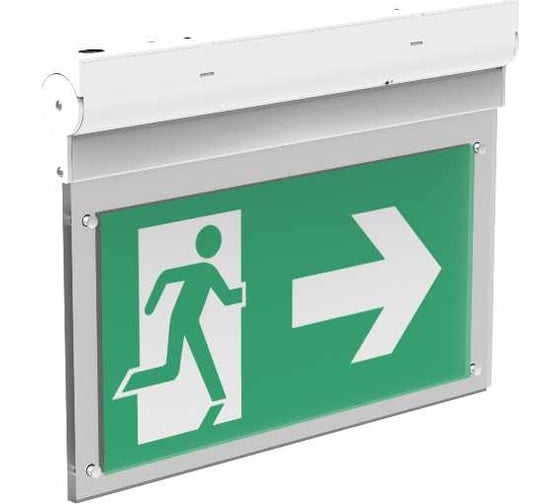 Изображение товара Световой указатель VARTON "вартон" flip серии advanced 3w ip40 3ч V1-EM-70432-02A01-4000365