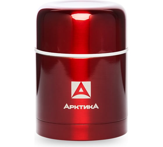 Изображение товара Термос для еды Арктика 0.5 л, с супер-широким горлом, красный 302-500-RD