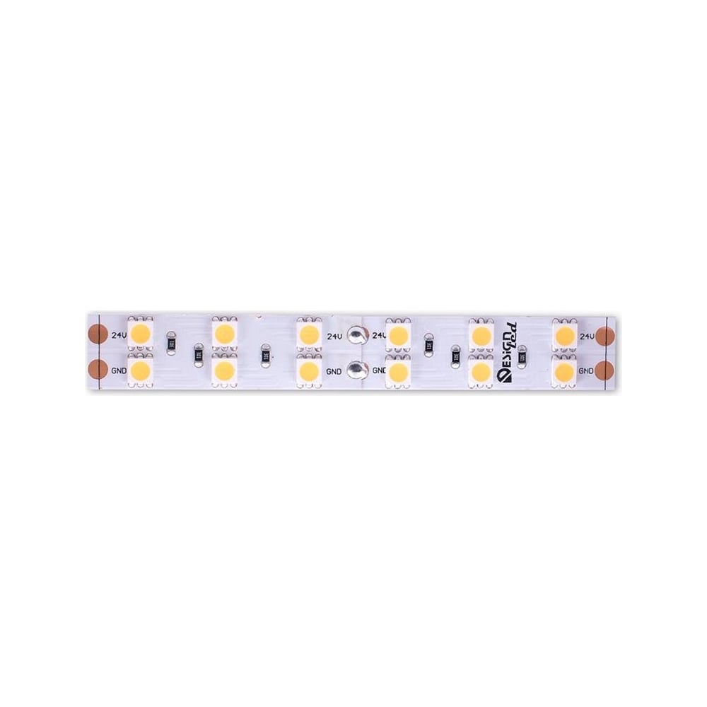 Изображение товара Светодиодная лента DesignLed 2x DSG 5050 WW 120 L-V24-IP33, 3000 K, 600 LED, 28,8W/m, LUX DSG5120-24-WW-33 Изображение товара Светодиодная лента DesignLed 2x DSG 5050 WW 120 L-V24-IP33, 3000 K, 600 LED, 28,8W/m, LUX DSG5120-24-WW-33
