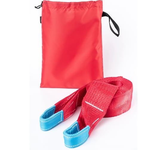 Изображение товара Динамическая рывковая стропа Tplus серия Стандарт 12 т, 5 м T001626