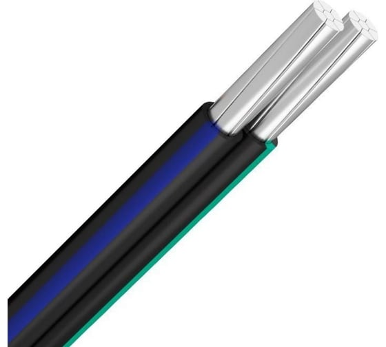 Изображение товара Самонесущий изолированный провод iTOK сип-4 2x25 гост (100 метров) i-KPP-SIP-4-2250-100