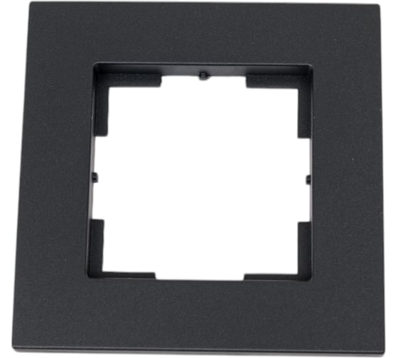 Изображение товара Одноместная рамка Кунцево-Электро "аксиома" мрфи11.14.00.00 антрацит 121041