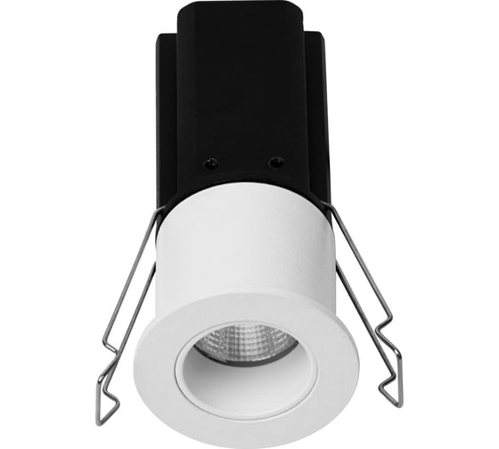 Изображение товара Светодиодный встраиваемый светильник Neylight 7w bridgelux cob 3000k 24гр размер: d41xh83mm цвет белый NL11290W