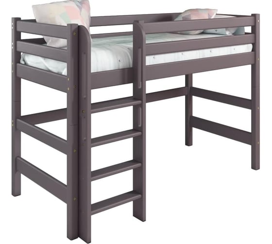 Изображение товара Двухъярусная кровать Мебельград Соня, Вариант 9, с прямой лестницей, лаванда 56337_1